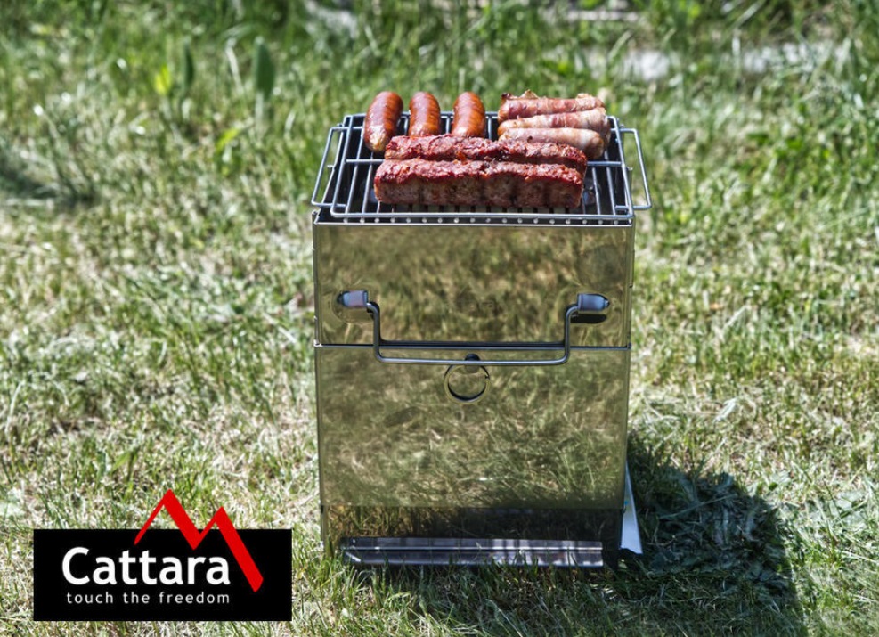 Gril vařič na dřevo CUBE skládací g